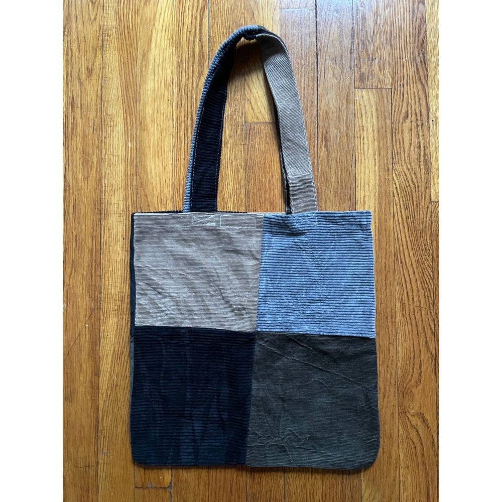 Alexander Kelly | corduroy patchwork tote ~ soNY